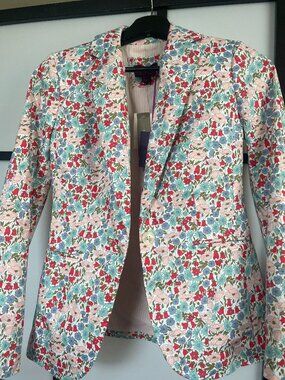 NWT J.Crew x Liberty Blazer